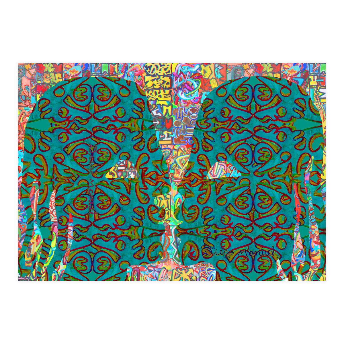 Abstracto Pop Nuevo B11 (Print Only)