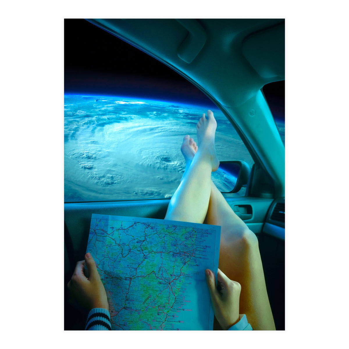 Get lost with me (Print Only)