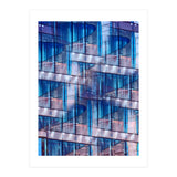 Blue Skyscraper Abstract (Print Only) thumbnail