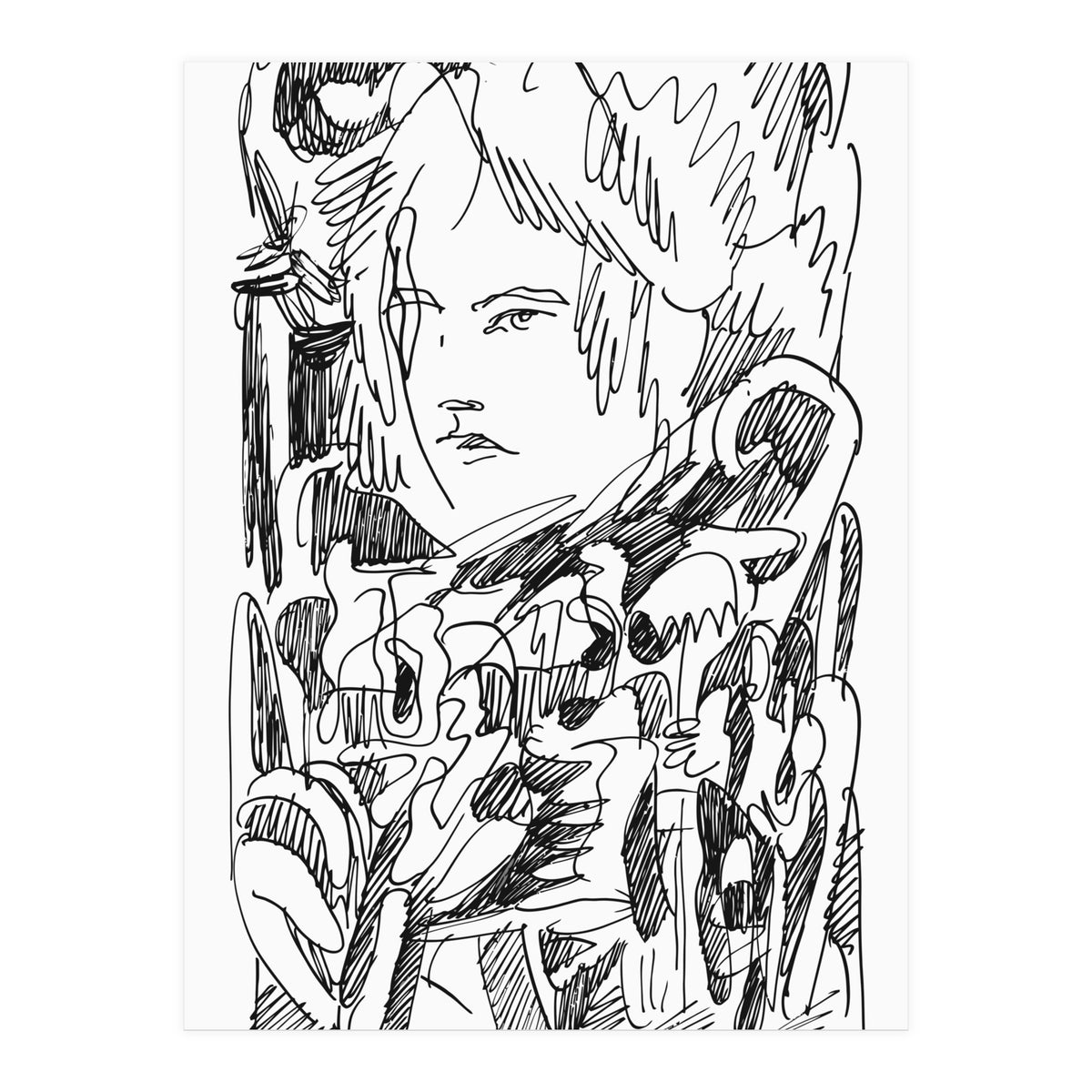 Abstract Woman (Print Only)