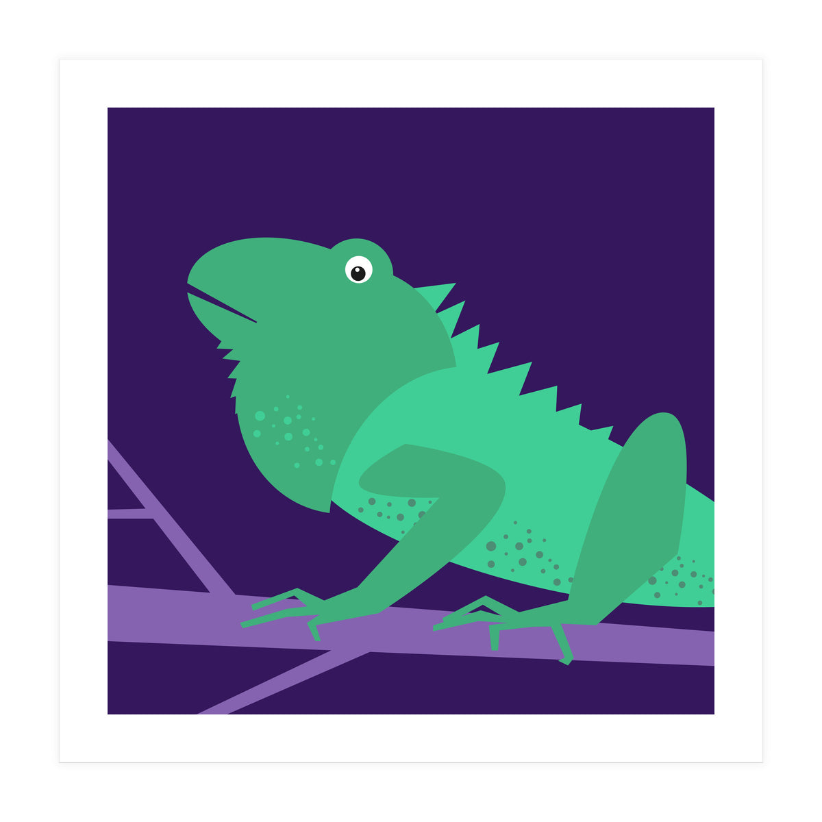 Kids Room Iguana (Print Only)