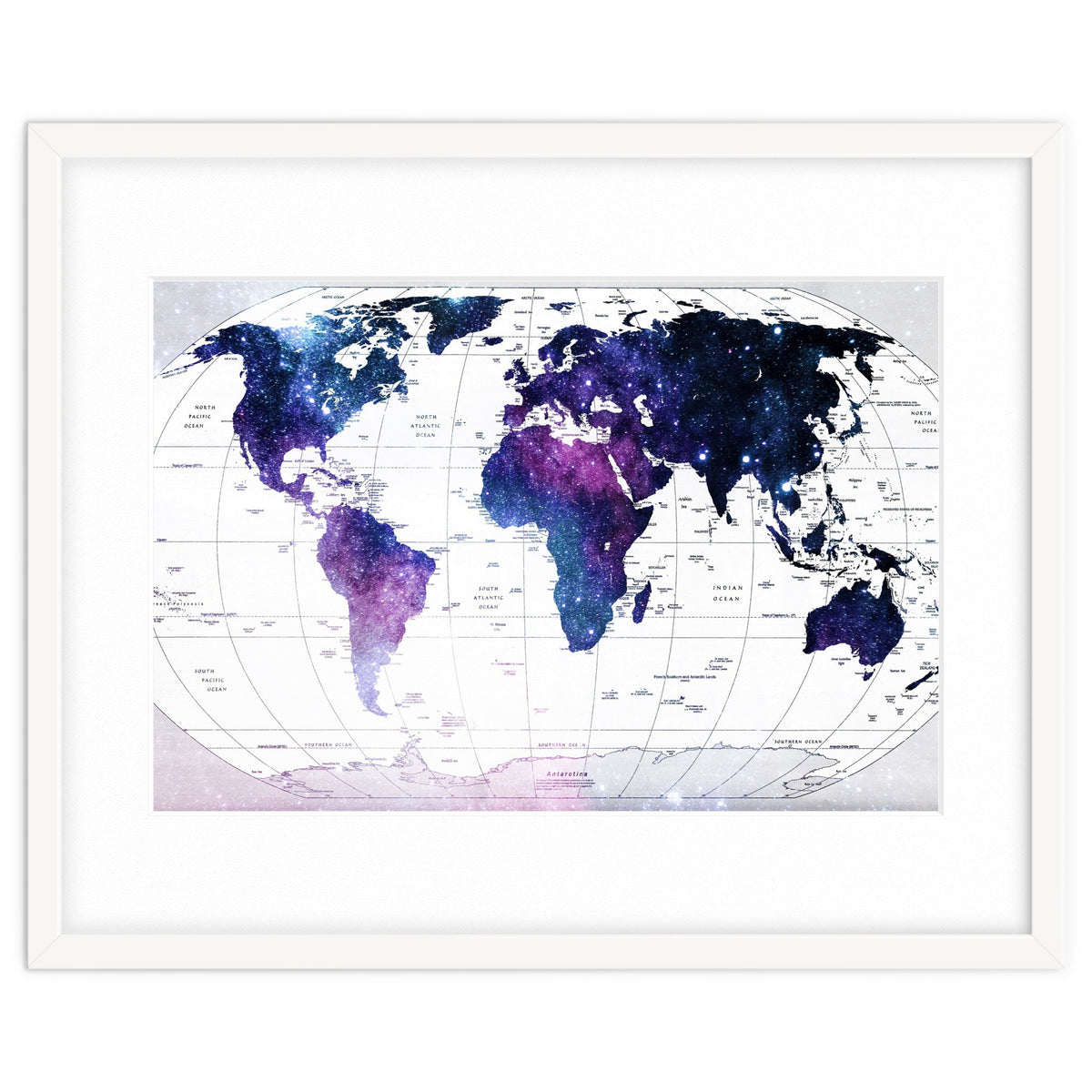 ALLOVER THE WORLD-Galaxy map