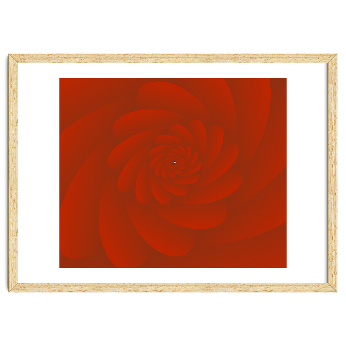 3 D Image Abstract Rose Flower ART