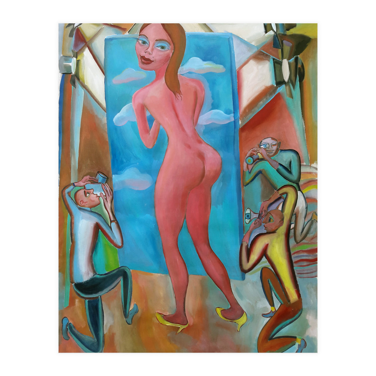 Chica Calendario 2 (Print Only)