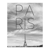 PARIS Eiffel Tower | Text & Skyline (Print Only) thumbnail