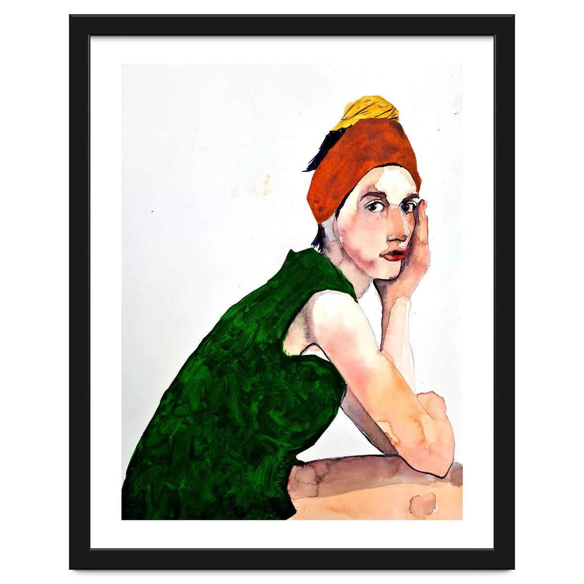 Untitled #86 - Woman in green