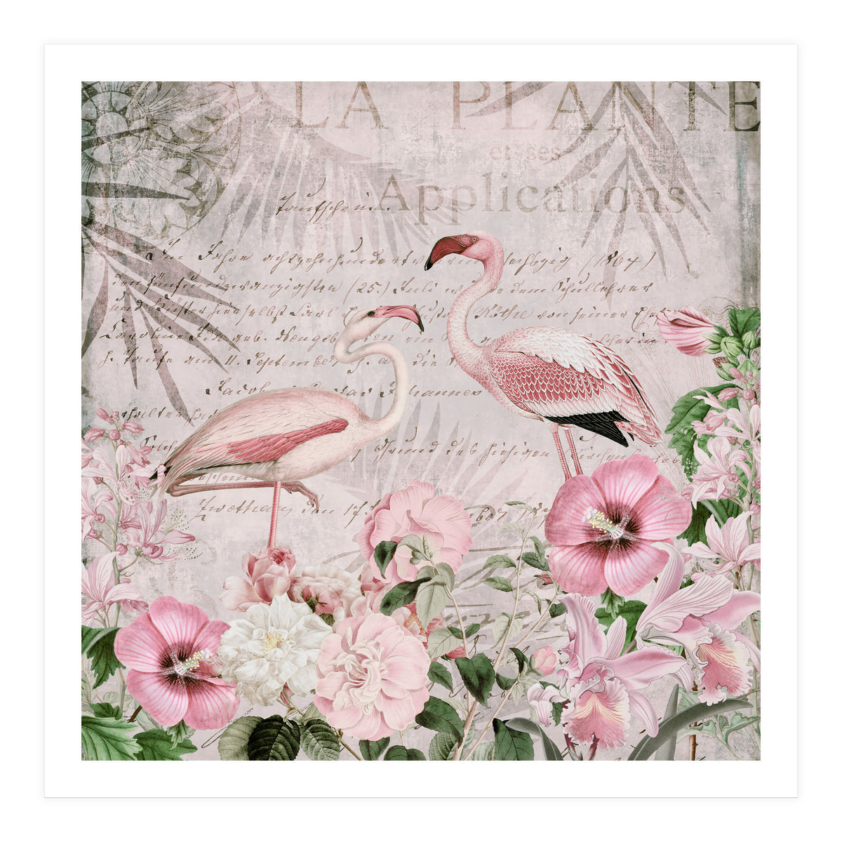 Flamingo Paradise 2 (Print Only)