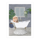 Leo Lion takes a bath (Print Only) thumbnail