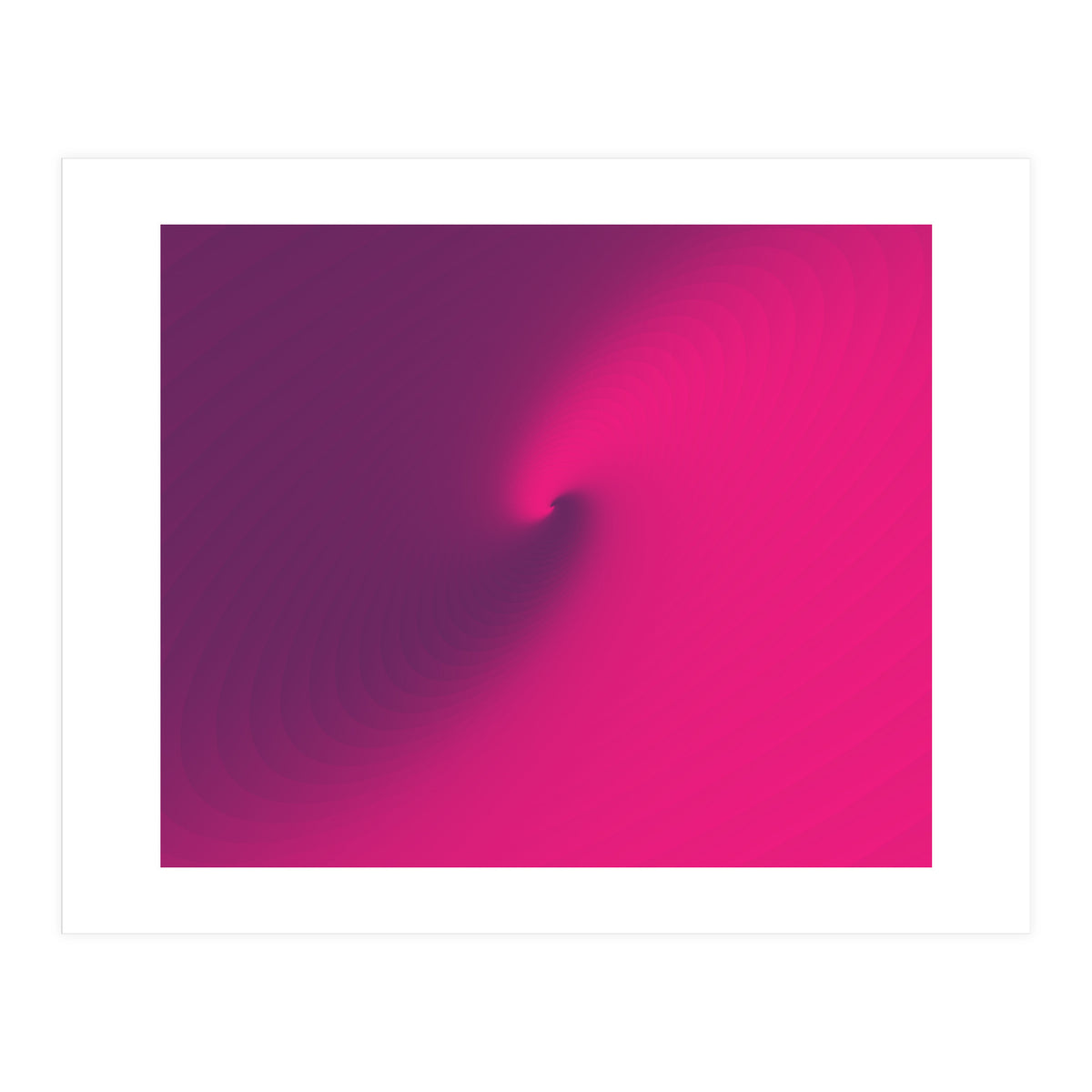 Abstract Purple & Blue  (Print Only)