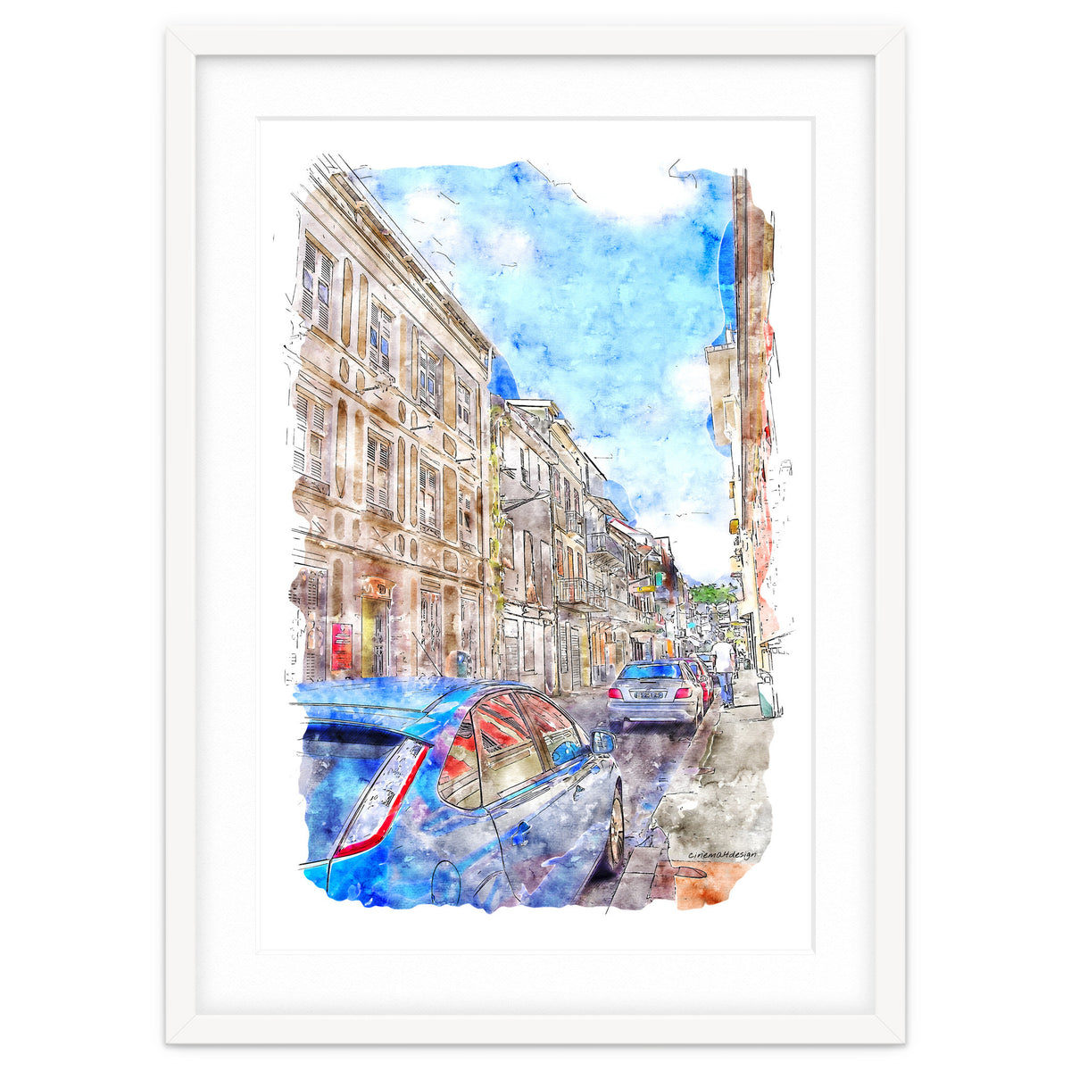 Street of Fort-de-France