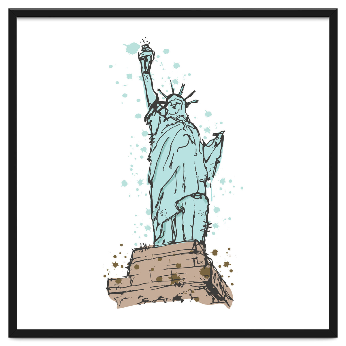Statue of Liberty Sketch
