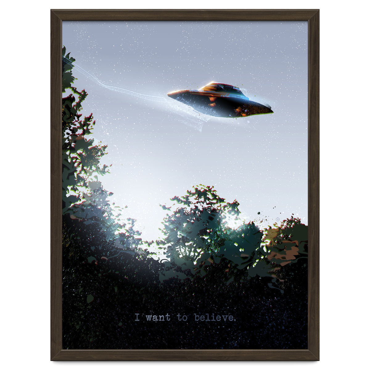 I Want To Believe Displate