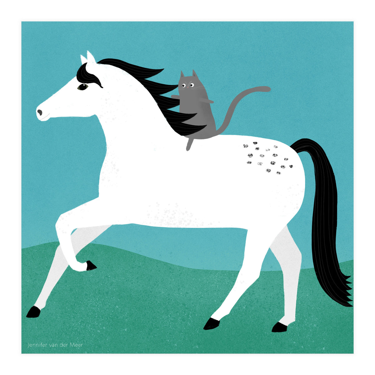 Cat 88: The ride (Print Only)