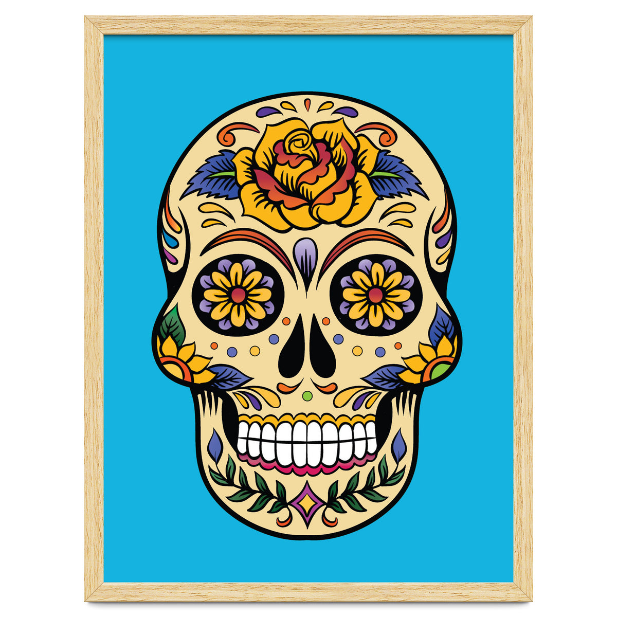 Colorful Skull II