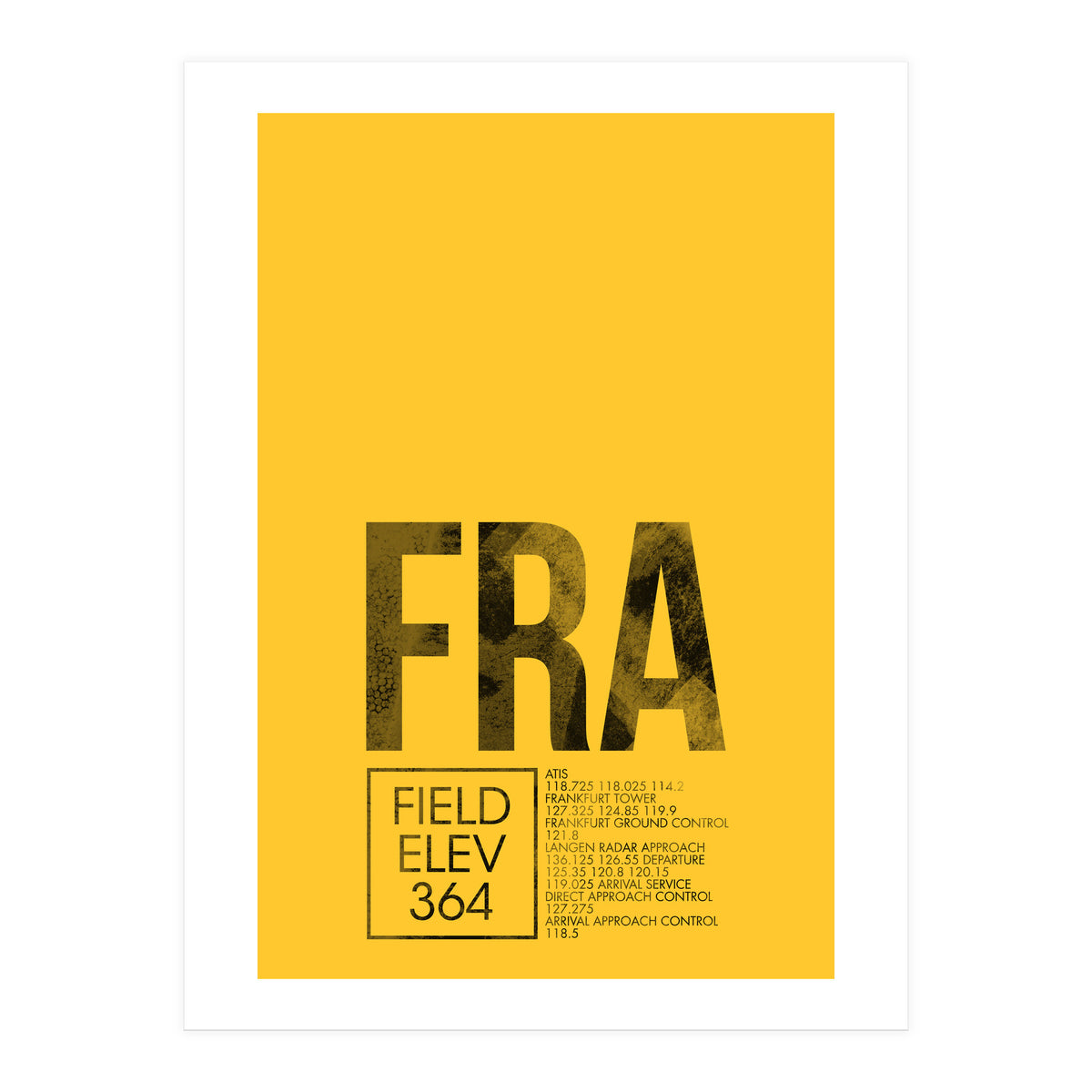 Frankfurt Airport Atc (Print Only)