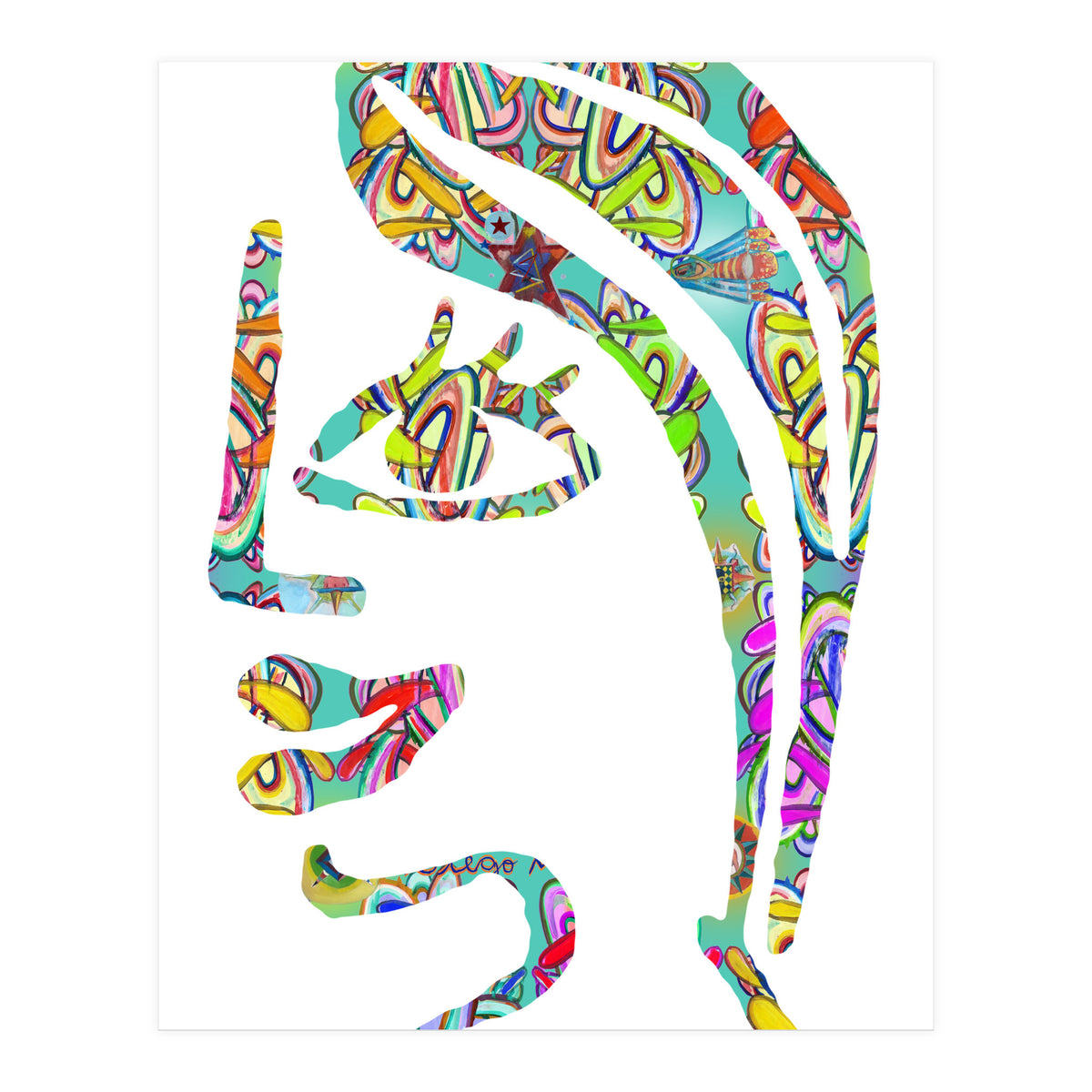 Graffiti Digital 12 2022 D 8 (Print Only)