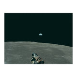 Earth, Moon And Lunar Module, As11 44 6643 (Print Only) thumbnail