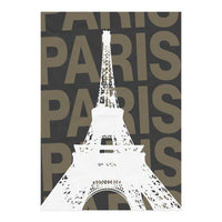 Paris, France \\ Poster Art (Print Only)