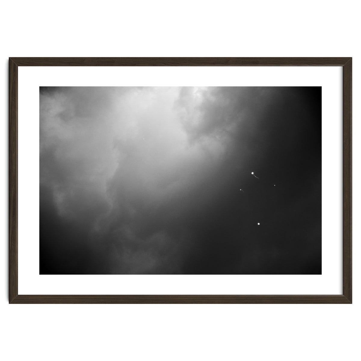 Four balloons and another one