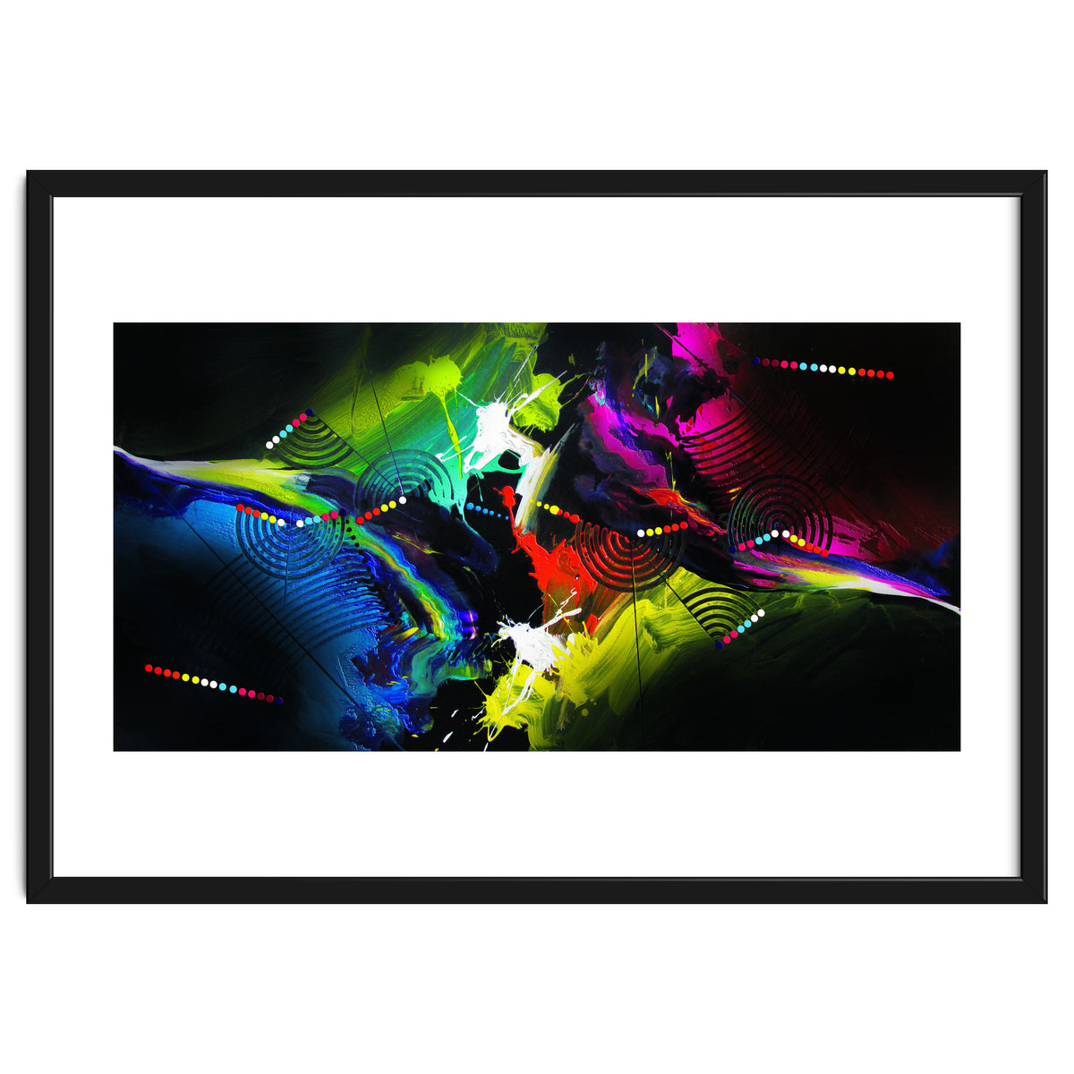 Abstract Art Britto - Qb291