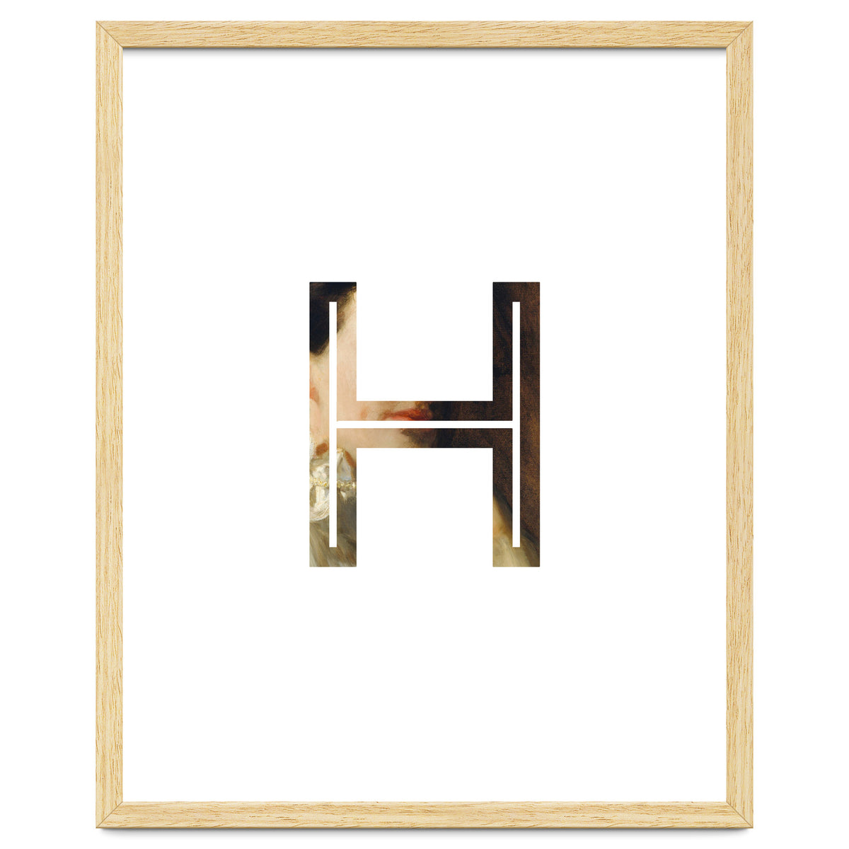 Letter H - (Impress)