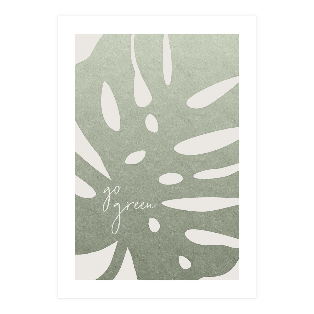 Go green (Print Only)