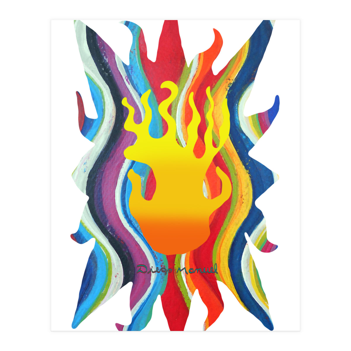 Fuego 8 Copia (Print Only)