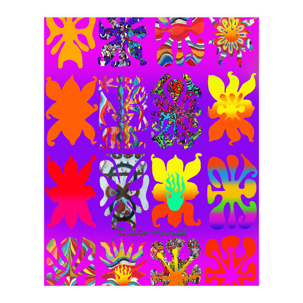 Pop Abstract 2023 Tapiz 67 (Print Only)