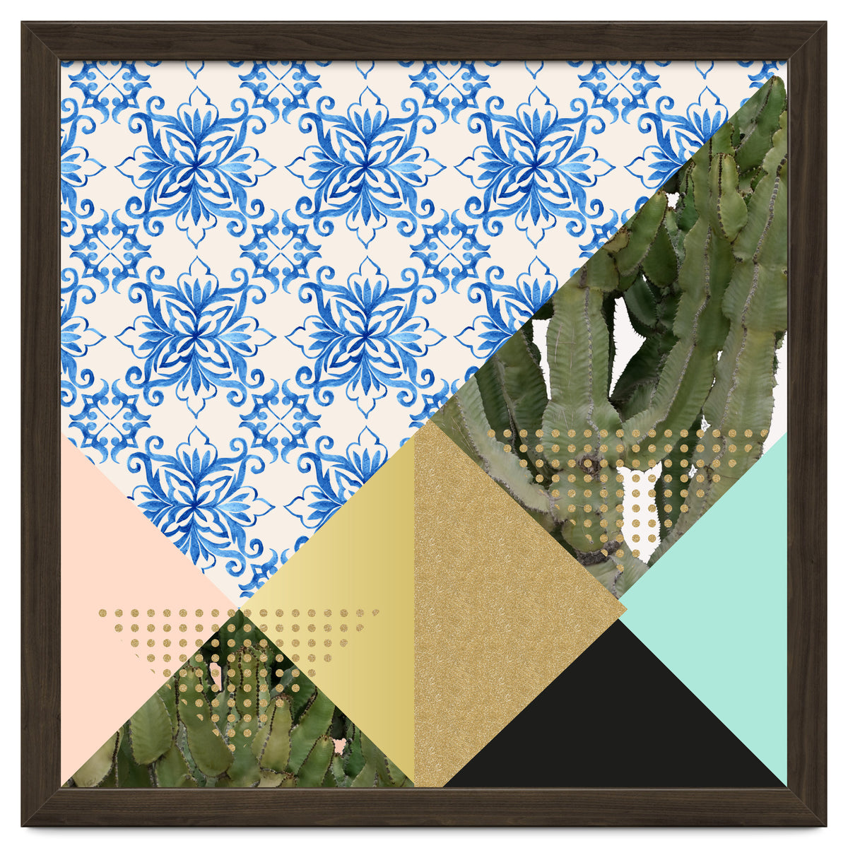 Geometric shapes of patterns and nature I