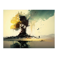 Tree Abstract Painting (Print Only)