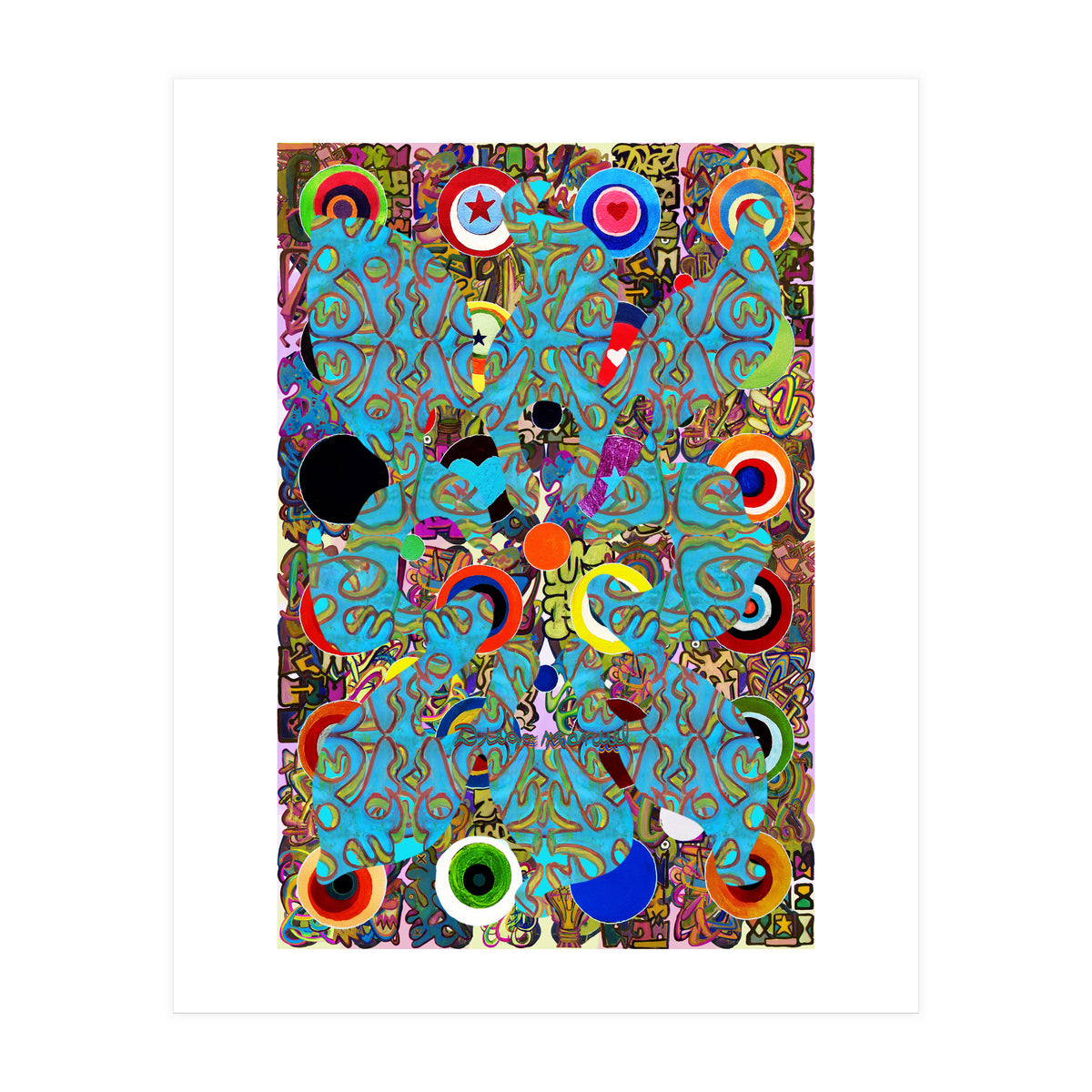 Fuego Y Graffiti 76 (Print Only)