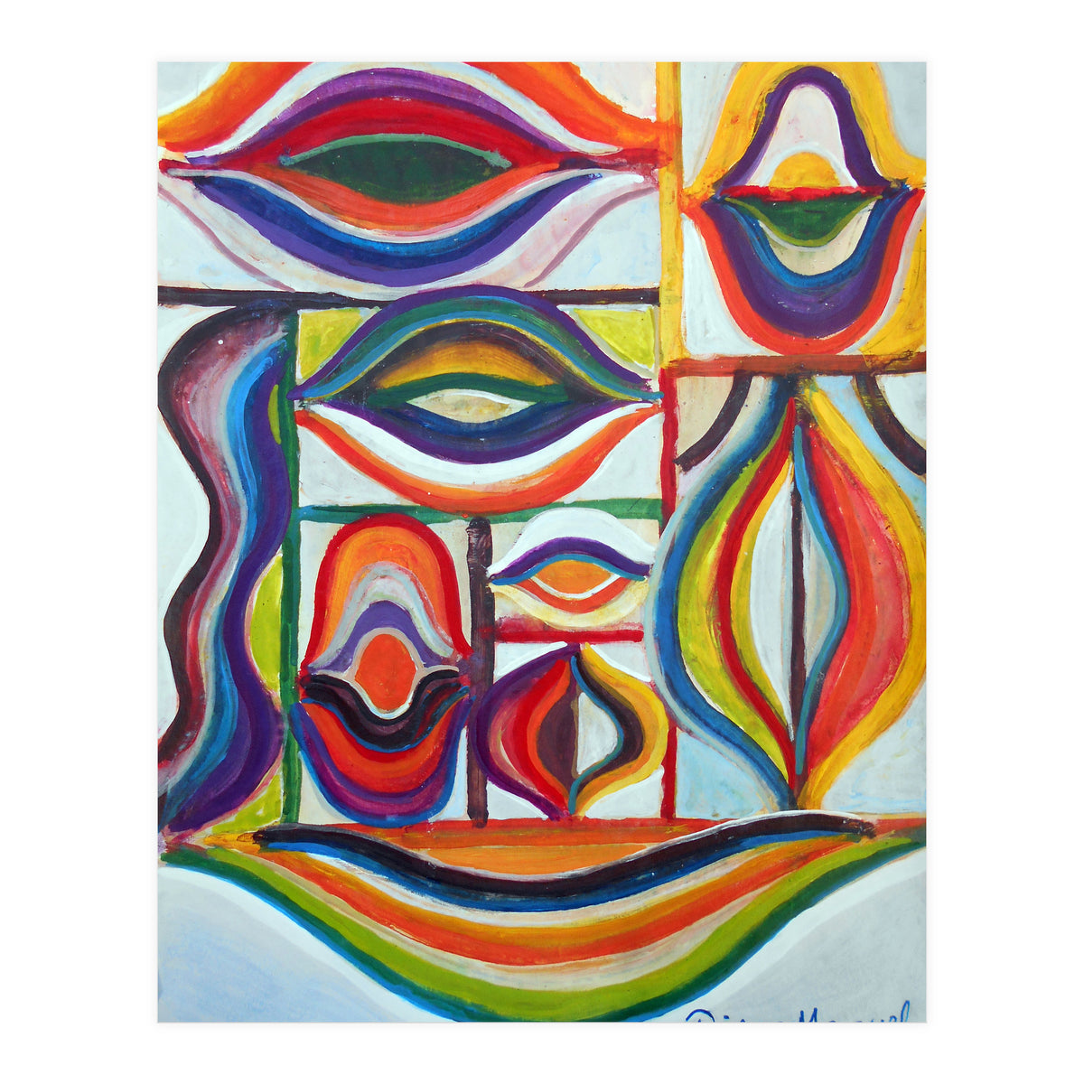 Ondas Cromaticas (Print Only)