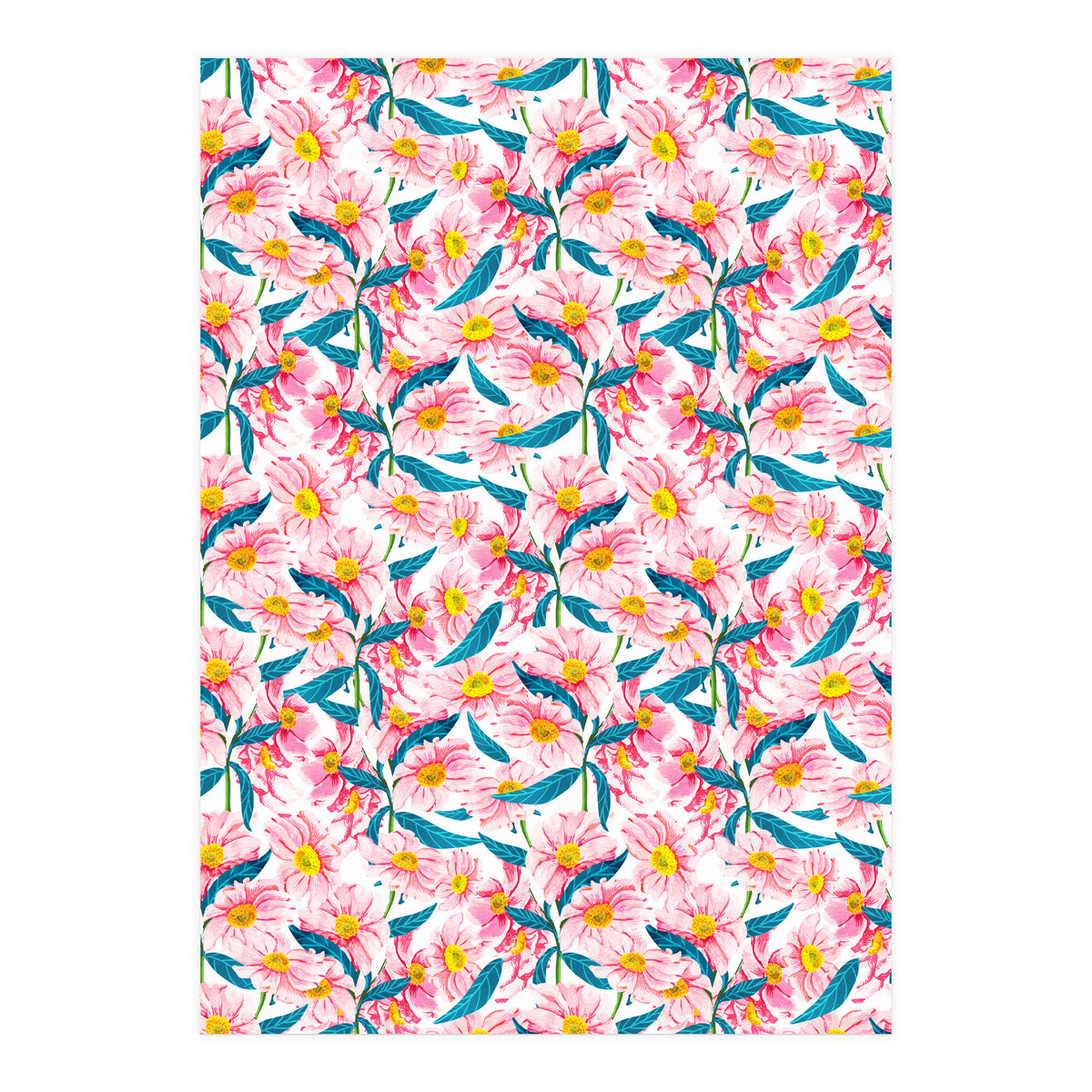 Pink Floral V2 (Print Only)