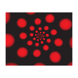 Red Spiral Dots (Print Only) thumbnail