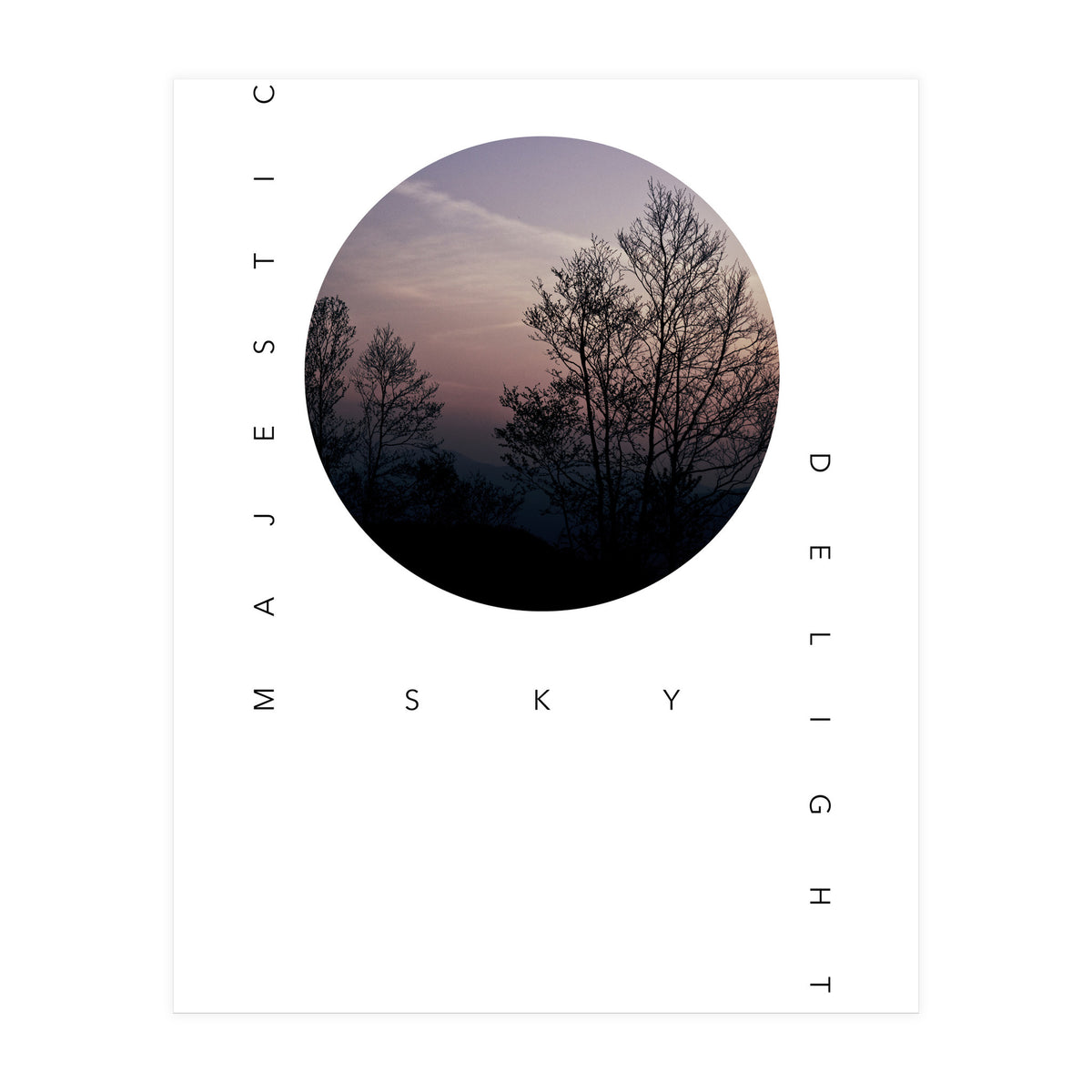 Majestic - Delight - Sky  (Print Only)