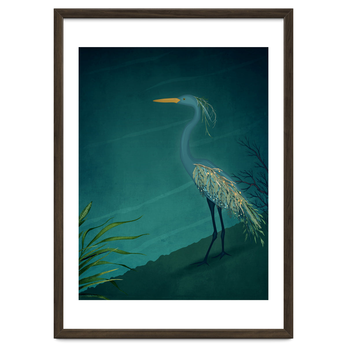 Camouflage:  The Crane