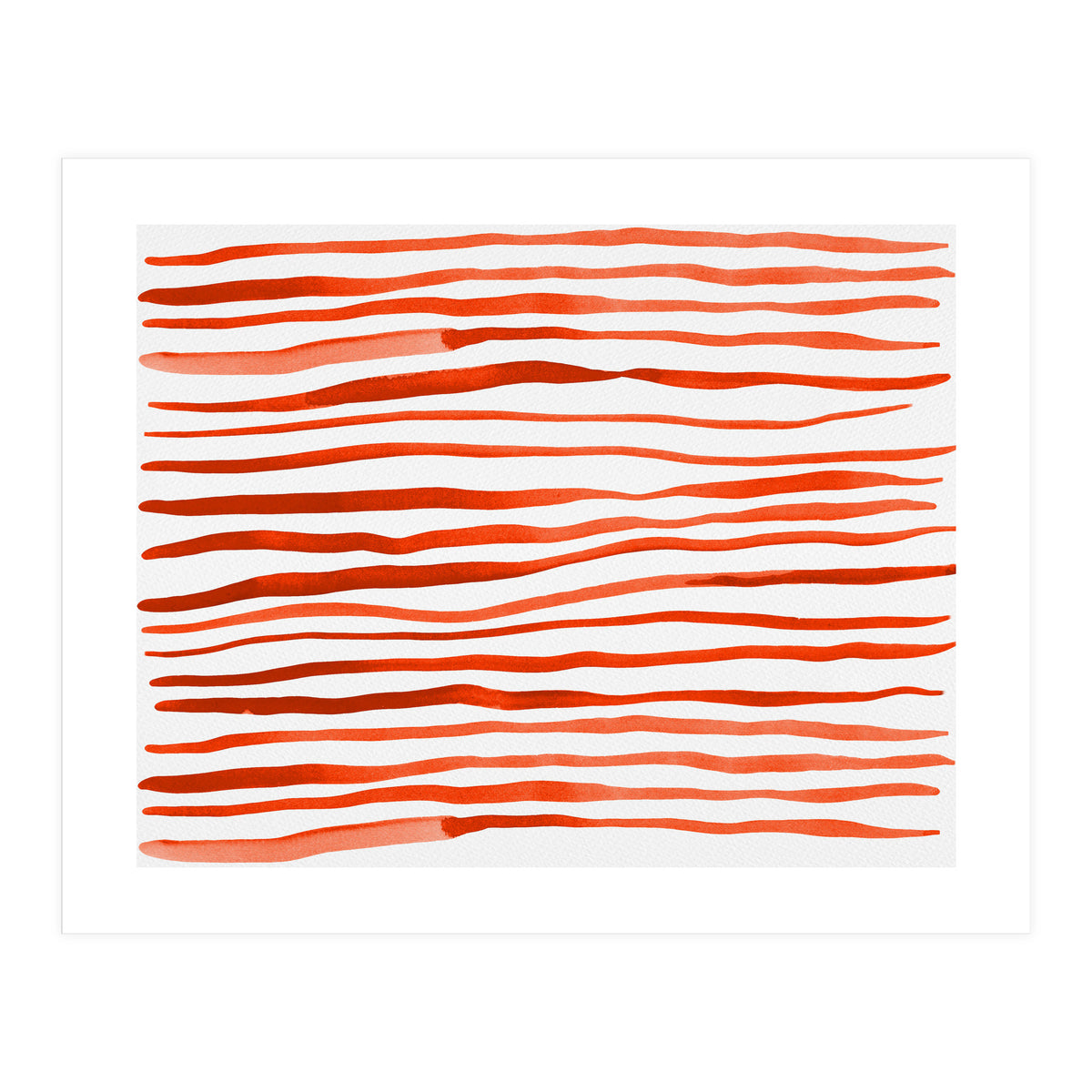 Irregular orange lines pattern (Print Only)