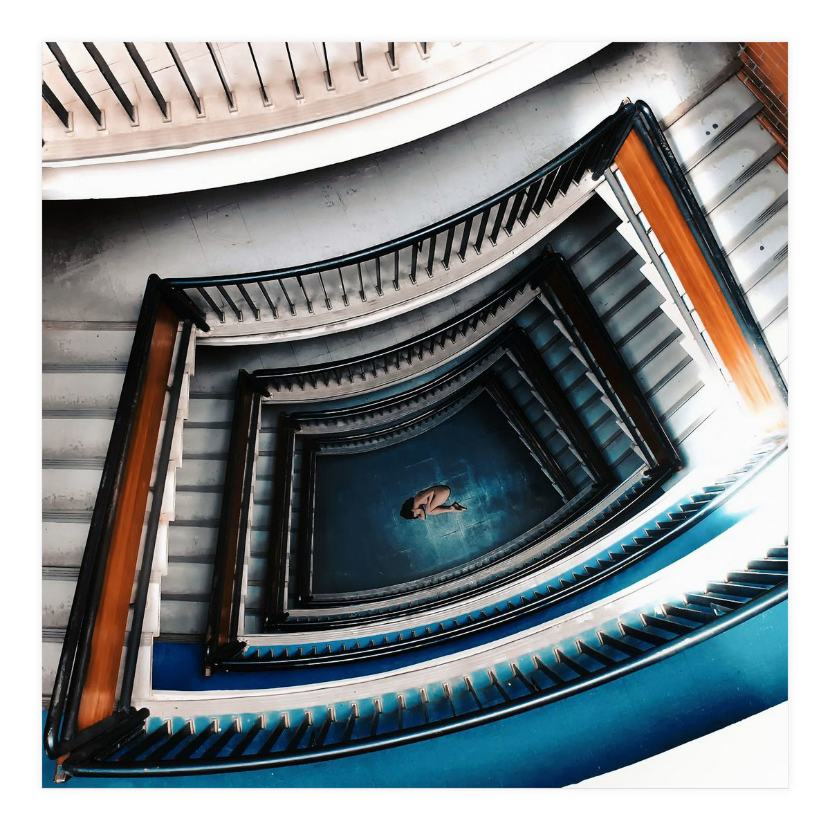 Spiral Staircase 1 (Print Only)