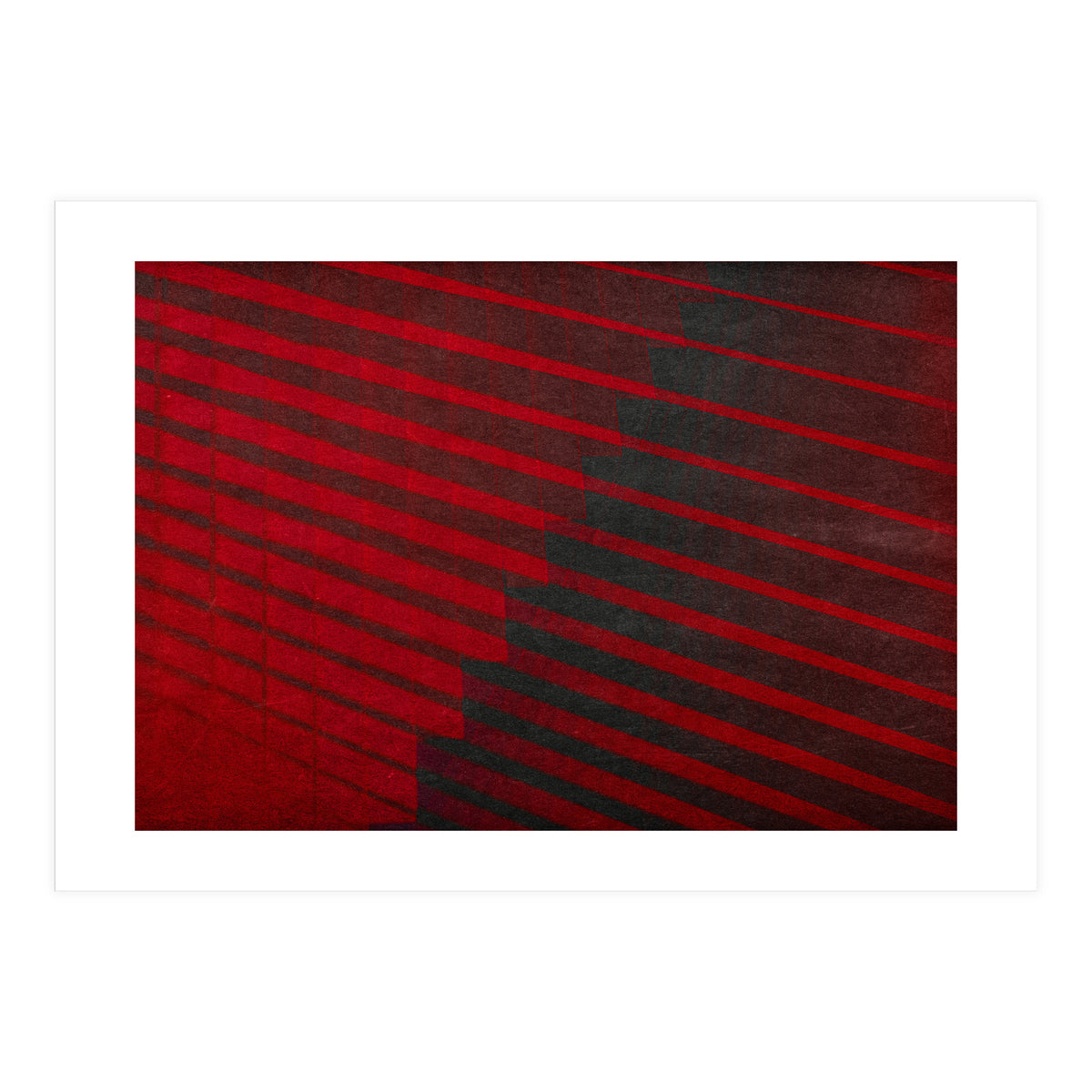 Rojo Y Gris 1 (Print Only)