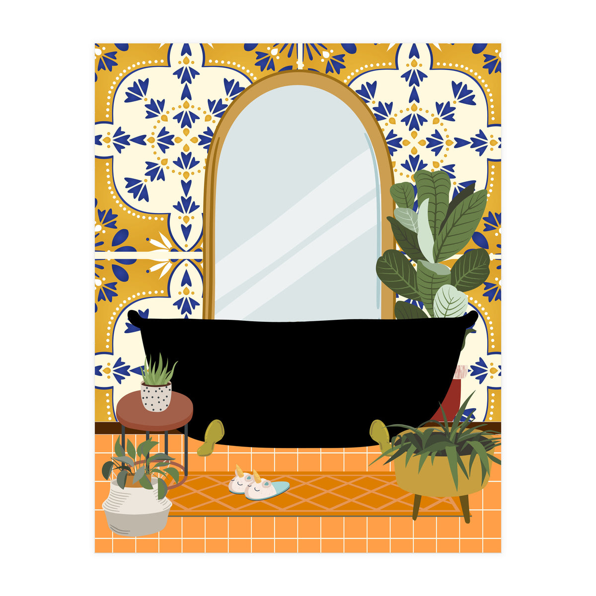 Black Bathtub (Print Only)