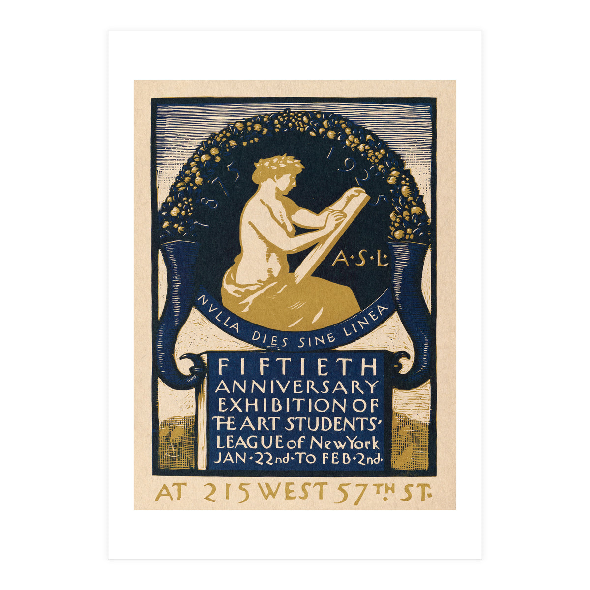 The Art Students League Of New York Exhibition (Print Only)