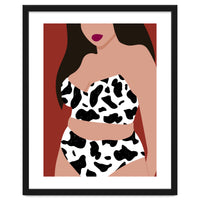 My Cowprint Swimsuit