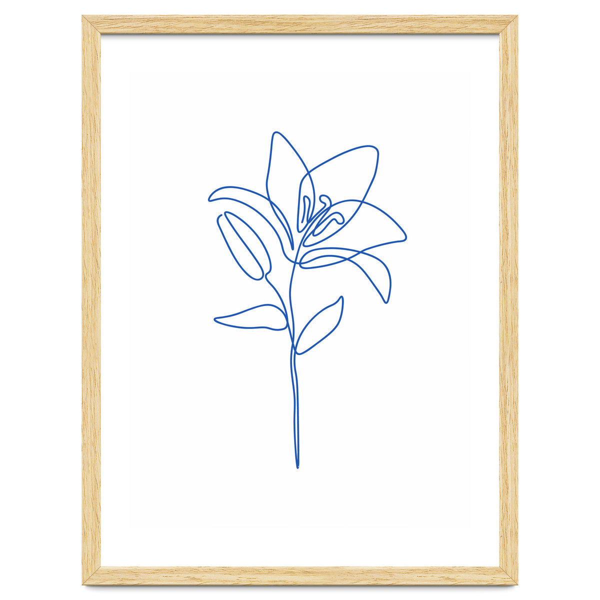 One Line Flower II