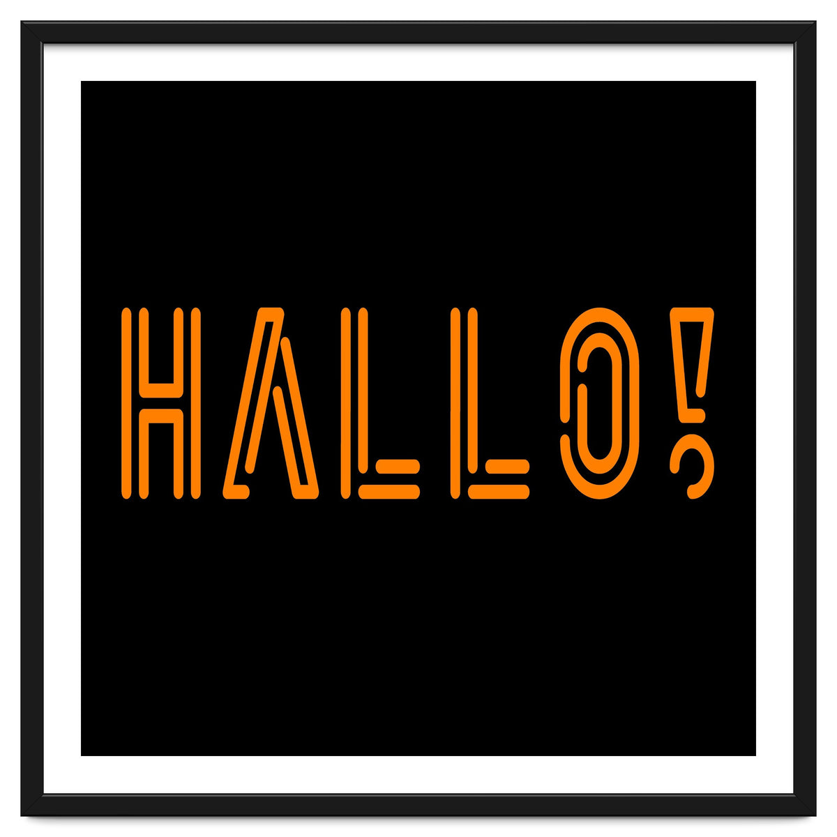 Hallo! German greetings