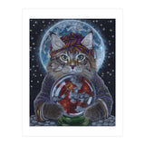 Fortune Teller Cat (Print Only) thumbnail