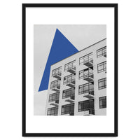 Geometry In Architecture Blue Triangle