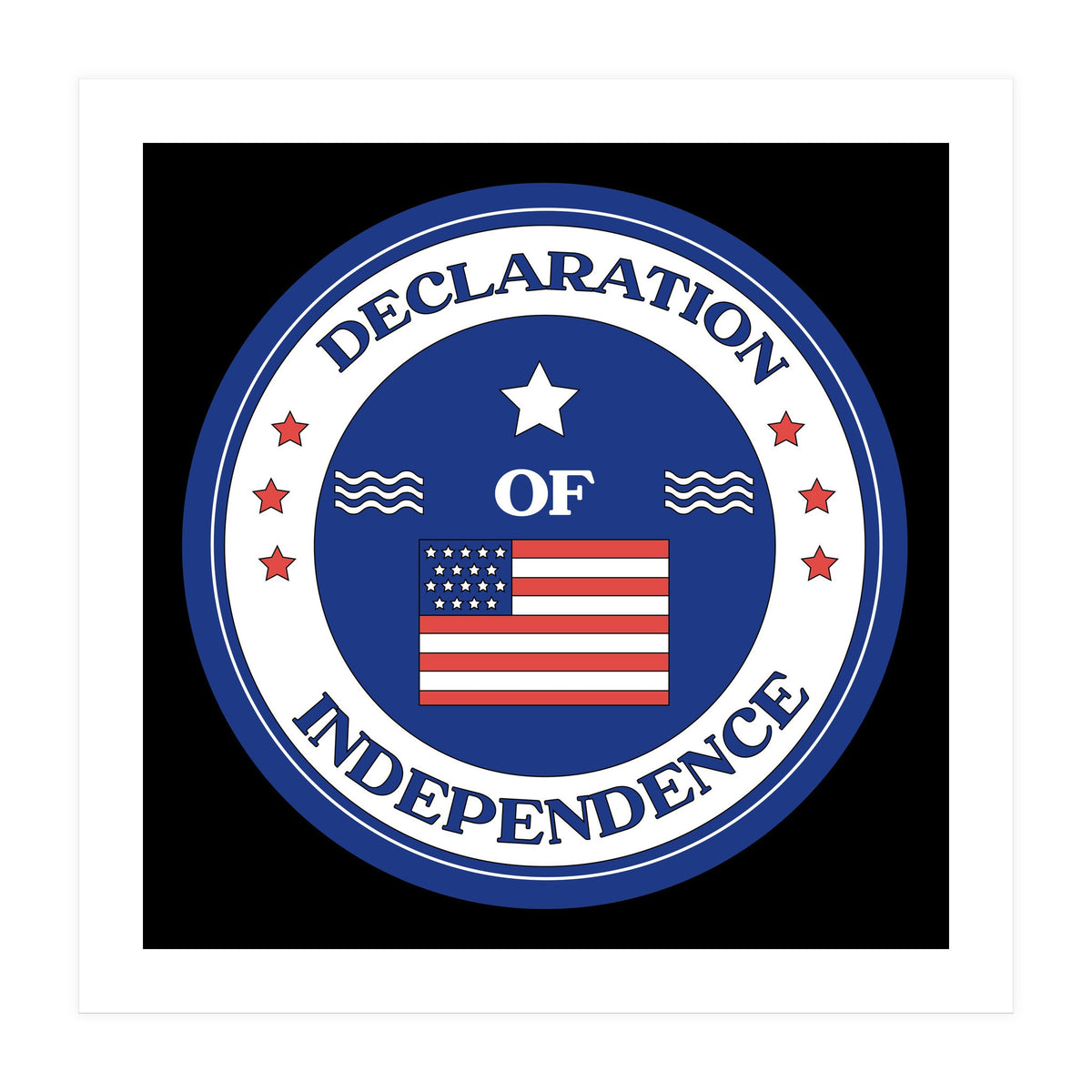 4th Of July independence. (Print Only)