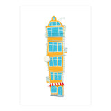 Dutch House Cartoon (Print Only) thumbnail