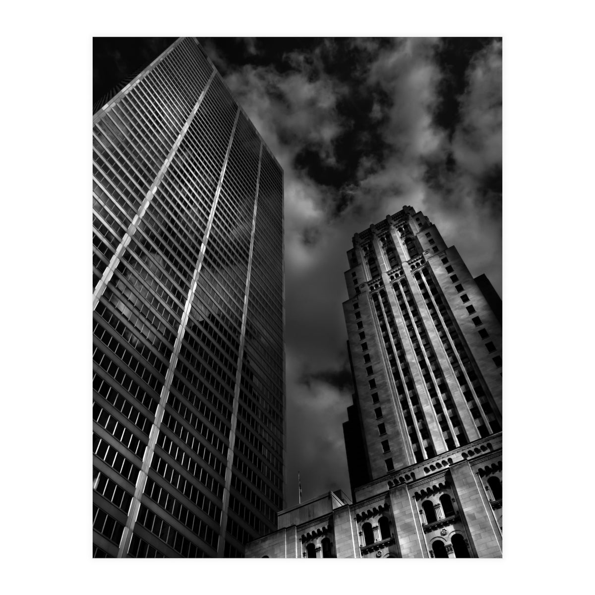 Commerce Court Courtyard View No 1 (Print Only)