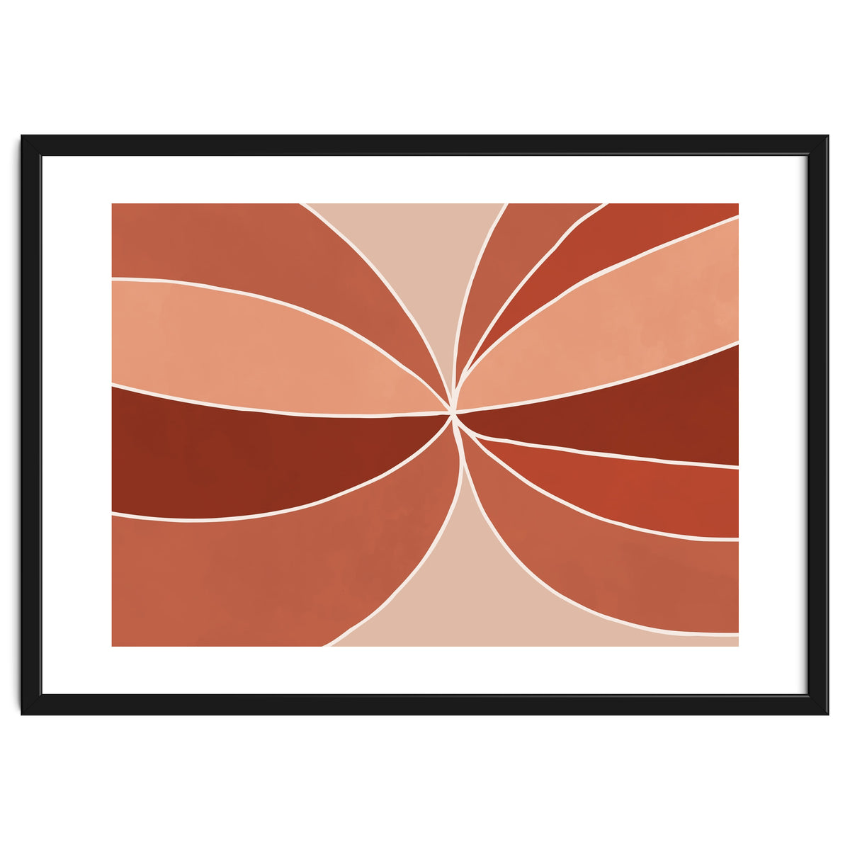 Boho Earth Tones Lines